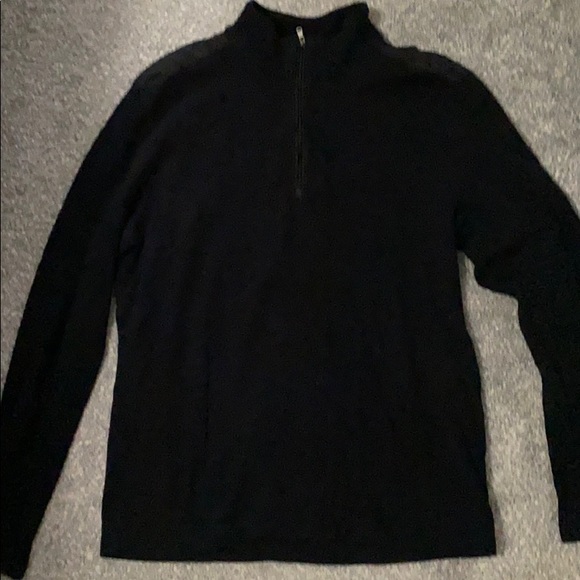 Black quarter zip Michael Kors sweater - Picture 1 of 3